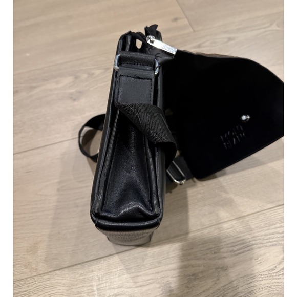 mont blanc purse flap bag reporter with flap Men's Messenger Leather - Picture 5 of 6